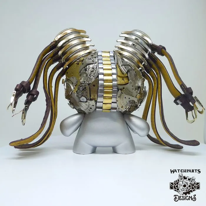 I Turn Old Watches Into Steampunk Sculptures