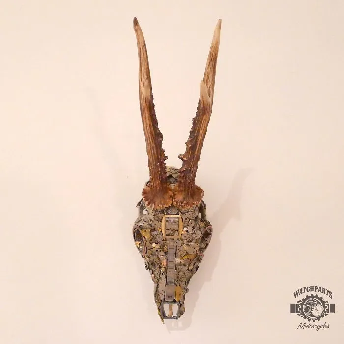 I Turn Old Watches Into Steampunk Sculptures