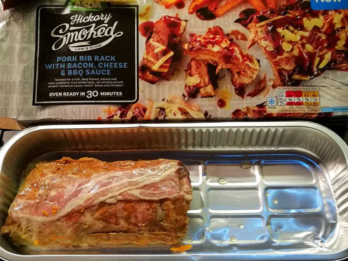 Que No Te Engañe El Embalaje de ASDA. Advertencia "El Contenido Puede Ser (Considerablemente) Más Pequeño Que La Caja"