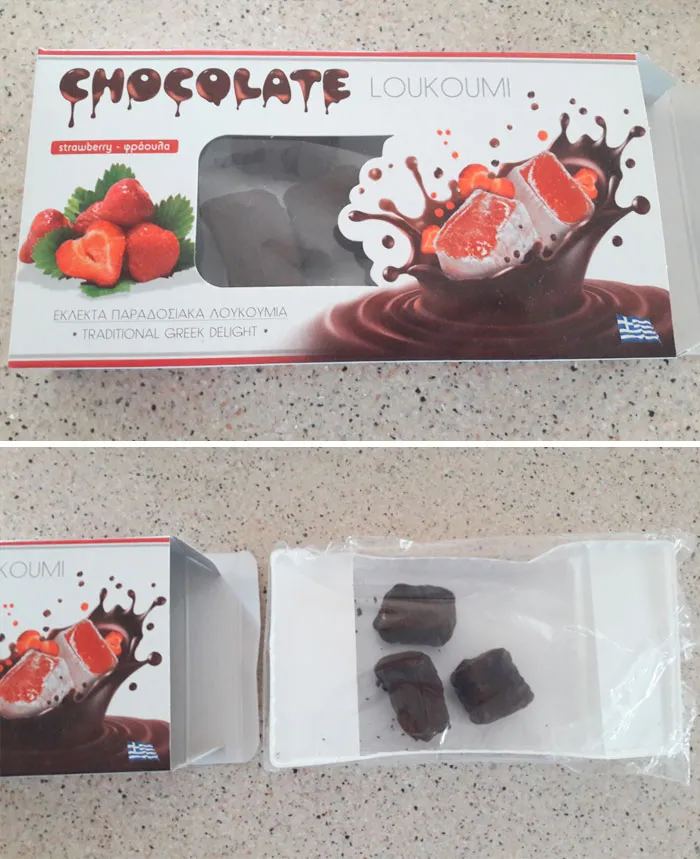 Gran Sabor, Embalaje No Tan Bueno