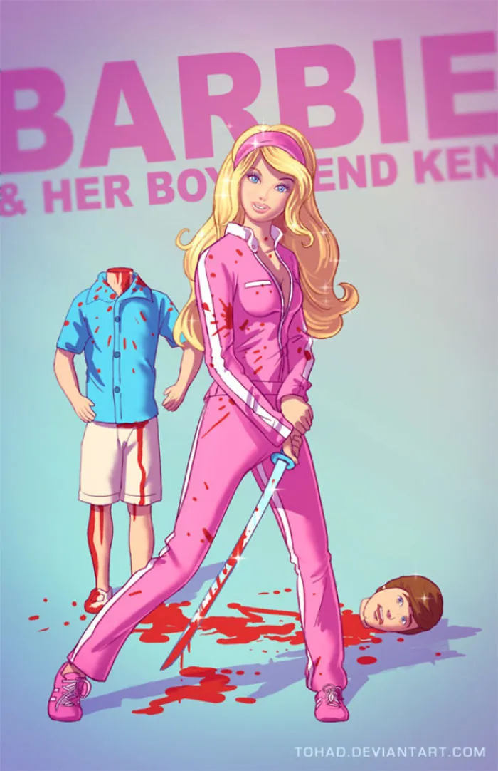 Our Beloved Childhood Characters Turned Into Tarantino-Like Monsters By Sylvain Sarrailh