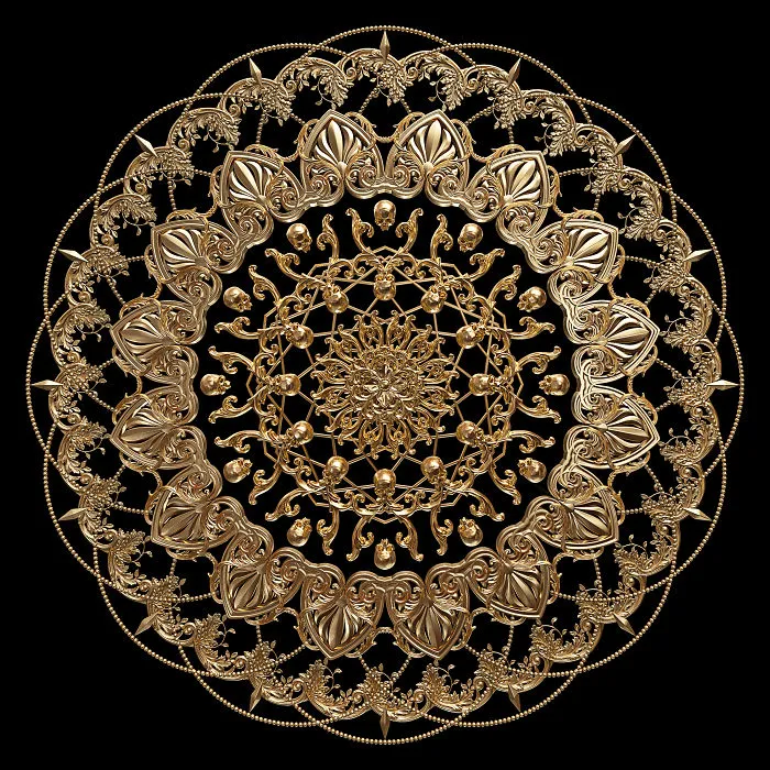 I Reimagined Traditional Mandala And Geometric Patterns As 3D Illustrations