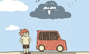 After A Cloud Destroyed A Sunset For Me, I Started This Comic Series