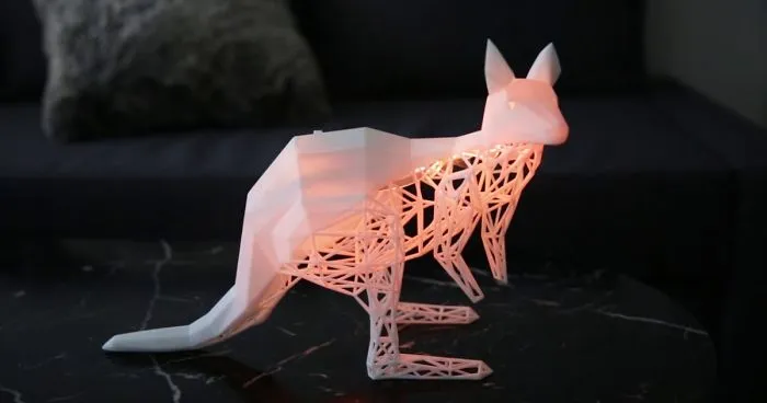 I Made Roo Light With 3d Printers