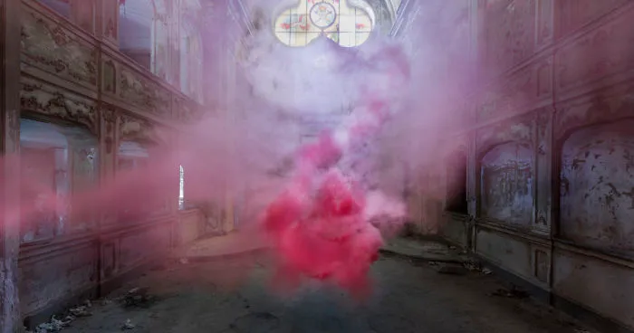 I Explained The Emotions That Abandoned Places Still Preserve Through The Use Of Colors
