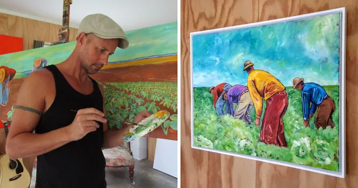 I've Been Painting The Country Folk!