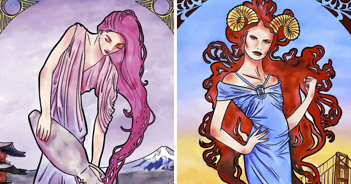 We Illustrated Where To Visit In 2018 According To Your Star Sign