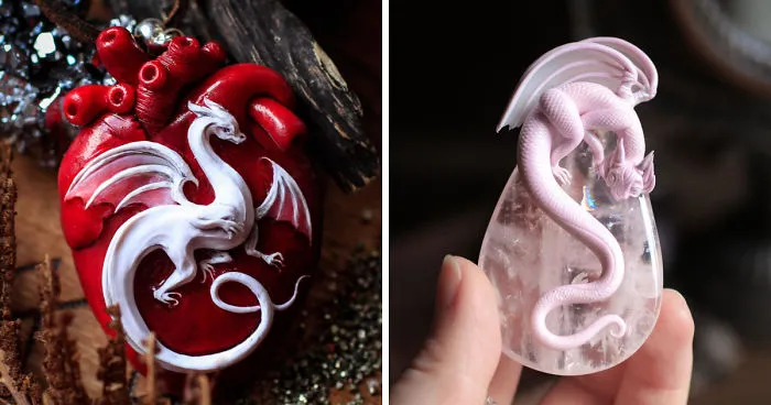 Dragon's Heart: Fantastic Jewelry By Russian Artist