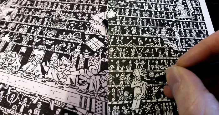 300 Characters And 35 Hours Of Tiny Art