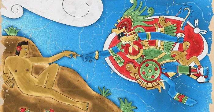 I Made This Beautiful Aztec Art!