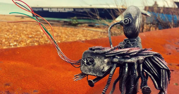 This Brighton Artist Is Slowly Filling The World With Robots, And You'll Want To Find One!