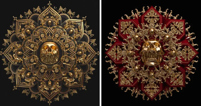 I Reimagined Traditional Mandala And Geometric Patterns As 3D Illustrations
