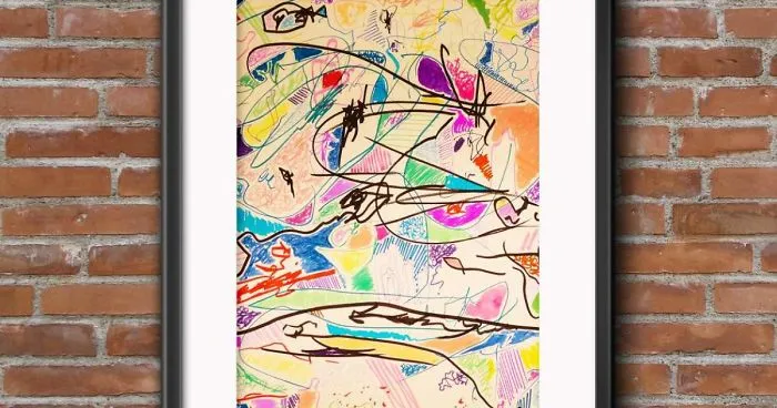 In The Exhibition, I Will Present A 30 Meters X 50cm Artwork