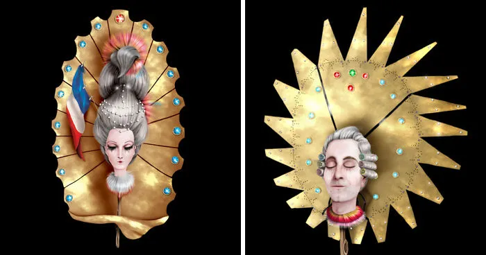 La Noia / Boredom - Digital Paintings By Saul Zanolari