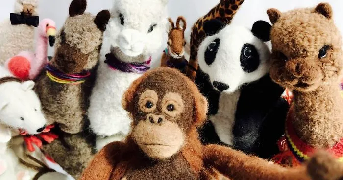 I Make Animal Figures From Peruvian Alpaca