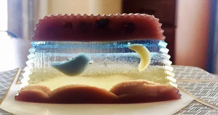 This Sweet Dessert From Japan Is Filled With Images That Change With Each Slice