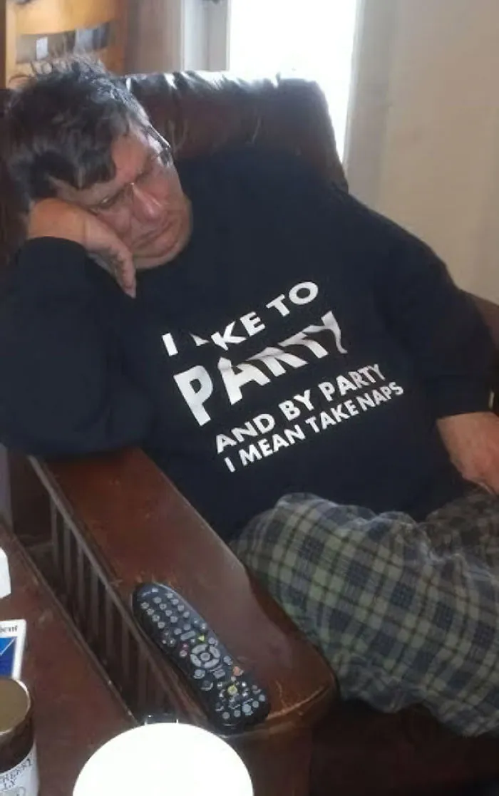 My Father Really Takes This T-Shirt To Heart