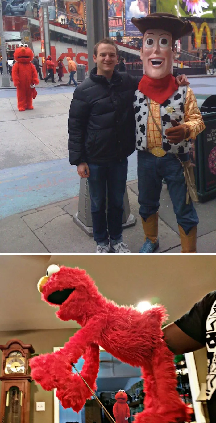 Elmo devastado