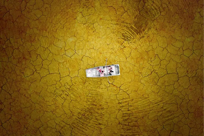 Cracked Mud Boating