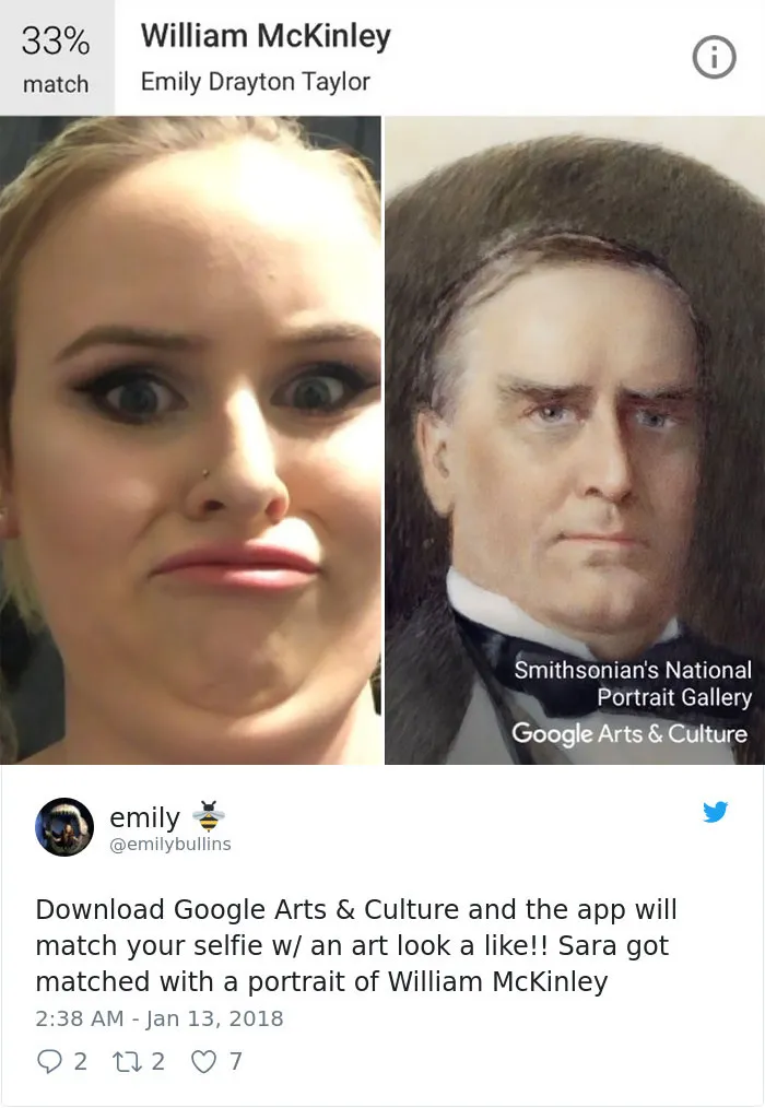 New Google App Finds Your Museum Doppelganger But Not Everyone Is Loving The Results