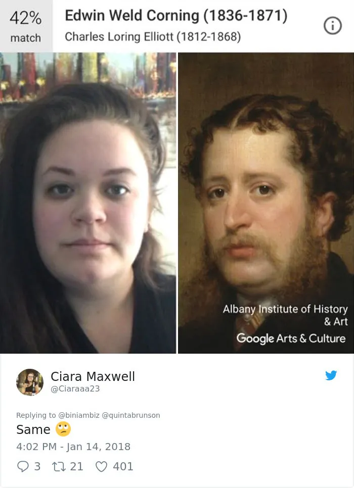 New Google App Finds Your Museum Doppelganger But Not Everyone Is Loving The Results