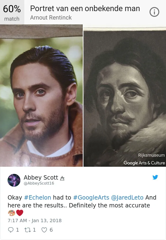 New Google App Finds Your Museum Doppelganger But Not Everyone Is Loving The Results