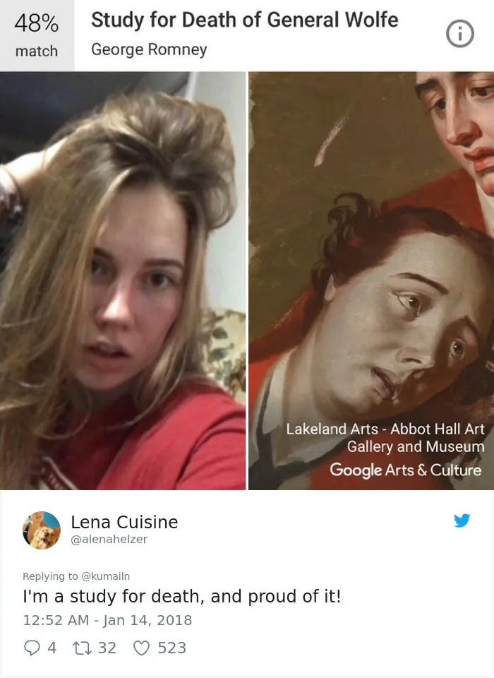 New Google App Finds Your Museum Doppelganger But Not Everyone Is Loving The Results