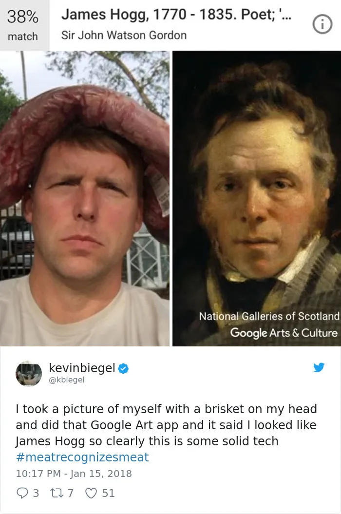 New Google App Finds Your Museum Doppelganger But Not Everyone Is Loving The Results