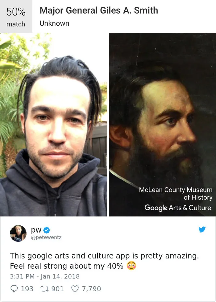 New Google App Finds Your Museum Doppelganger But Not Everyone Is Loving The Results