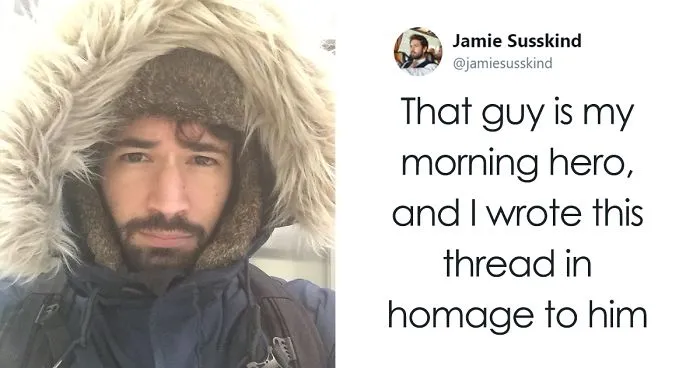 Guy Takes The Tube During Rush Hour, Witnesses Hilariously Heroic Act By Fellow Commuter