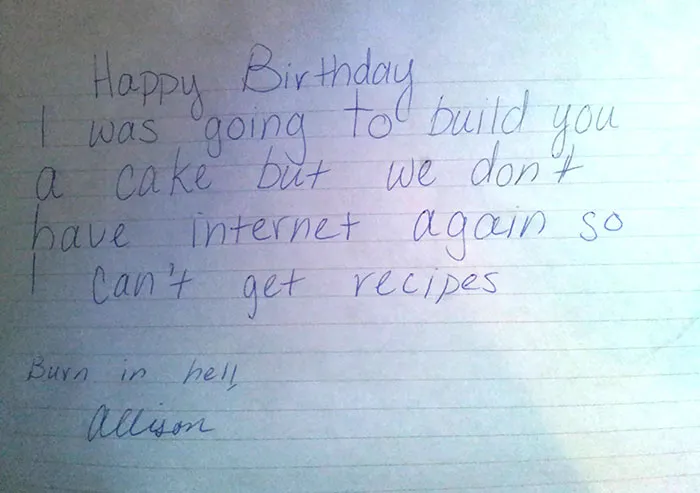 My Daughter Has A Future With Hallmark Greeting Cards