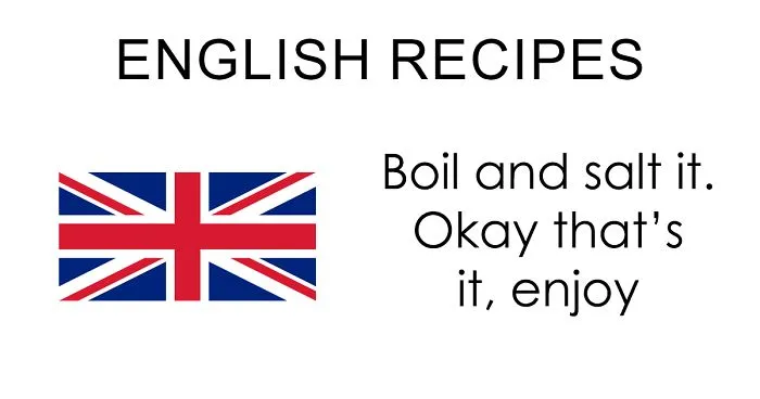 Tumblr Summarizes What Different Country Recipes Look Like, And It's Spot On 