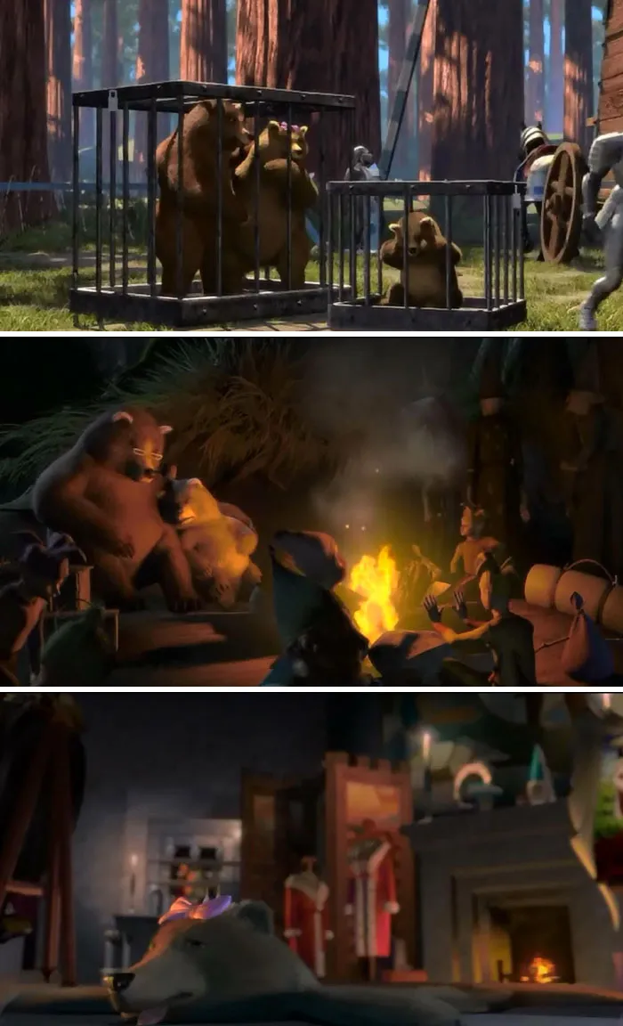 Lord Farquaad de Shrek es un malvado. La foto de abajo se ve mientras se muestra su habitación