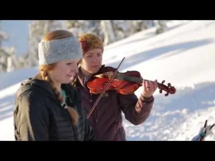 Two Women Carry A Piano And A Violin Into The Mountains... And This Is What Happens.