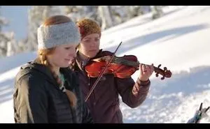 Two Women Carry A Piano And A Violin Into The Mountains... And This Is What Happens.