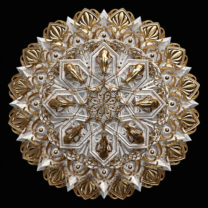I Reimagined Traditional Mandala And Geometric Patterns As 3D Illustrations