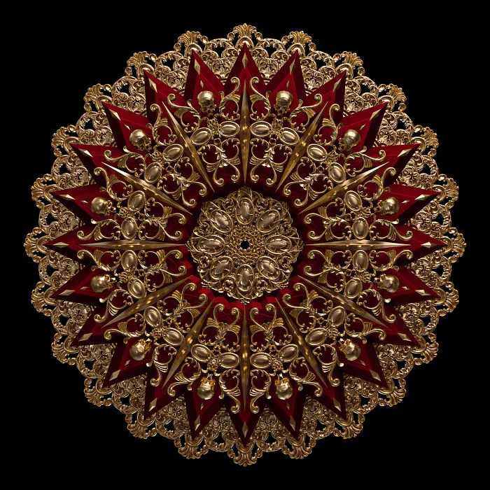 I Reimagined Traditional Mandala And Geometric Patterns As 3D Illustrations