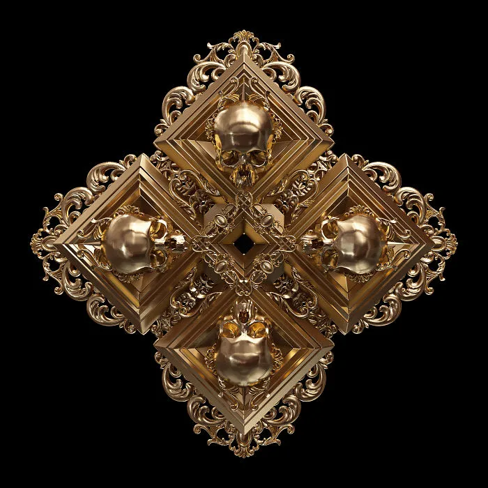I Reimagined Traditional Mandala & Geometric Patterns As 3d Illustrations
