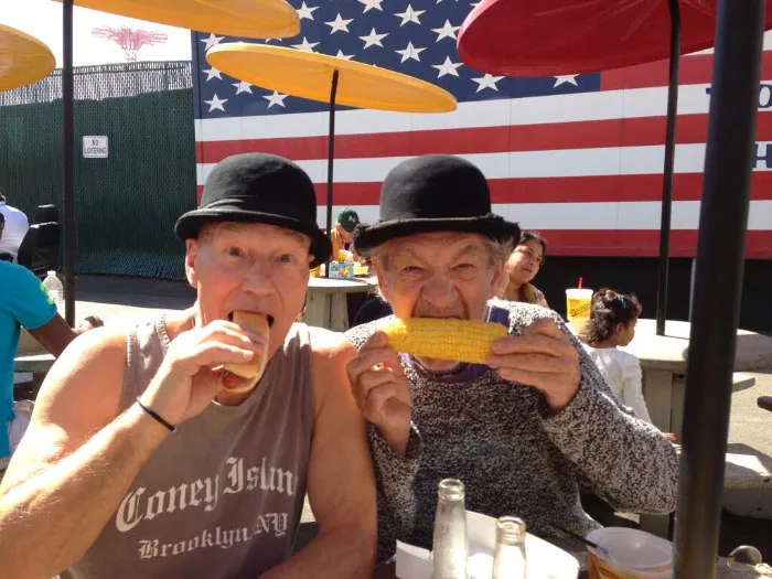 30 Of The Funniest Reasons Why Patrick Stewart And Ian McKellen Are BFFs