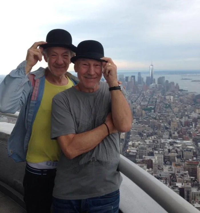 30 Of The Funniest Reasons Why Patrick Stewart And Ian McKellen Are BFFs