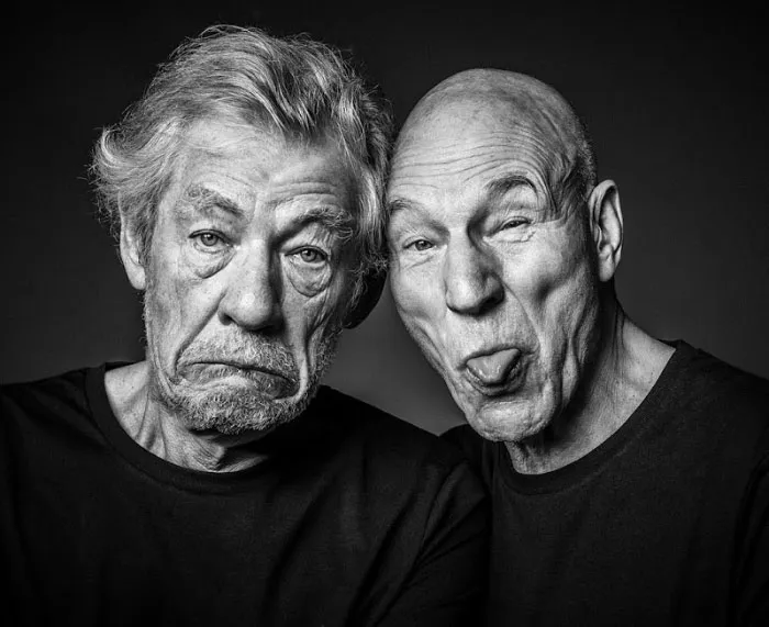 30 Of The Funniest Reasons Why Patrick Stewart And Ian McKellen Are BFFs