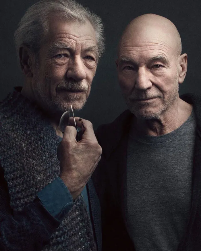 30 Of The Funniest Reasons Why Patrick Stewart And Ian McKellen Are BFFs