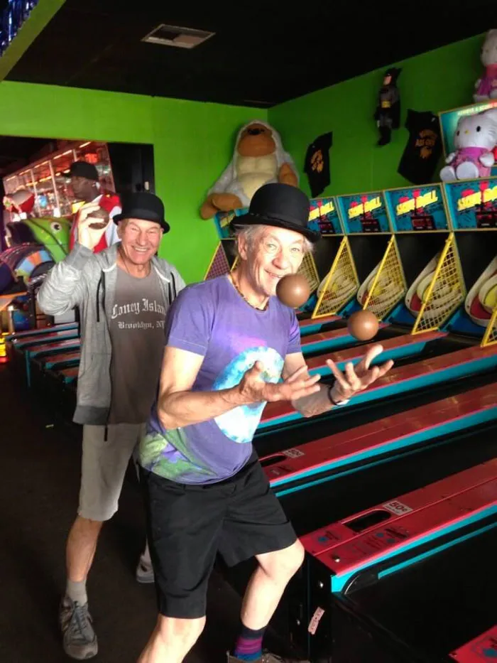 30 Of The Funniest Reasons Why Patrick Stewart And Ian McKellen Are BFFs