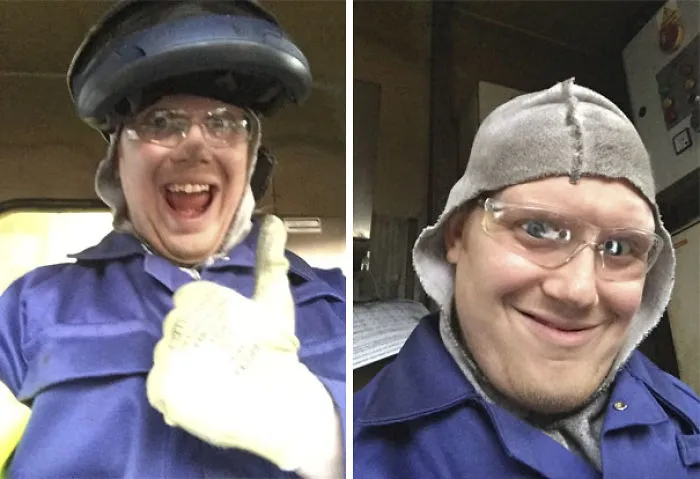 Este hombre encontró un móvil perdido y se hizo selfies