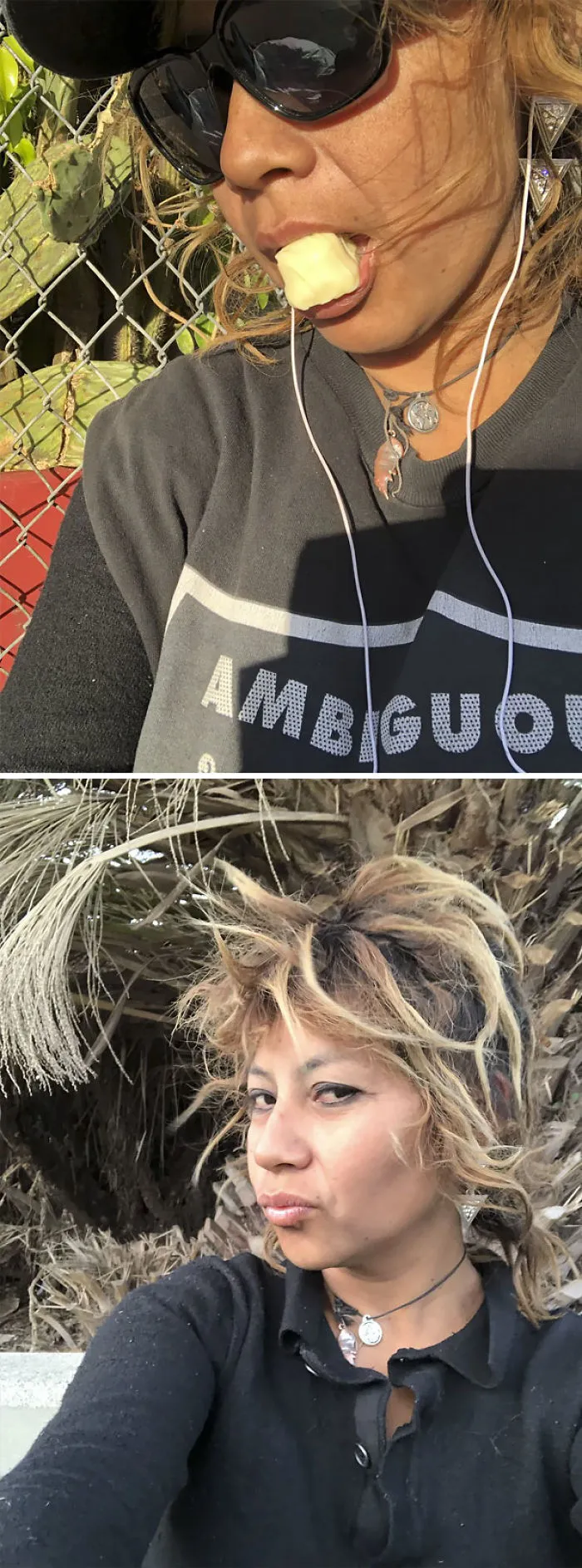 Perdí mi móvil y lo encontró una mujer indigente que se hizo selfies