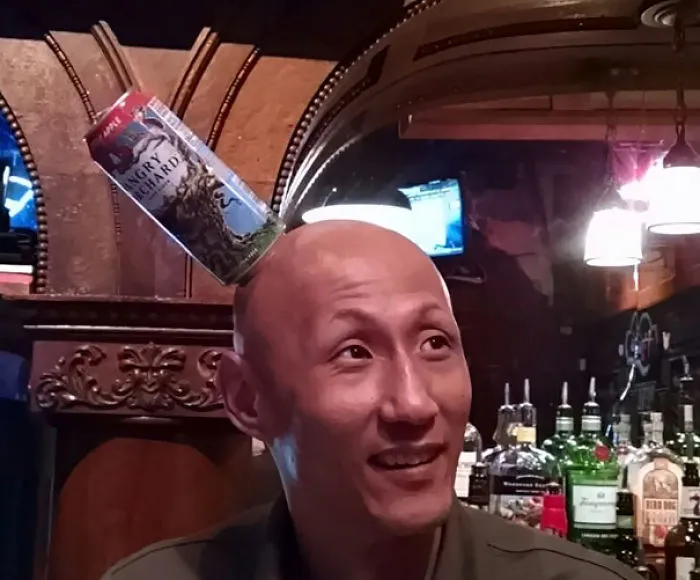 He Said He Had A "Bald Man Super Power." I Didn't Believe Him