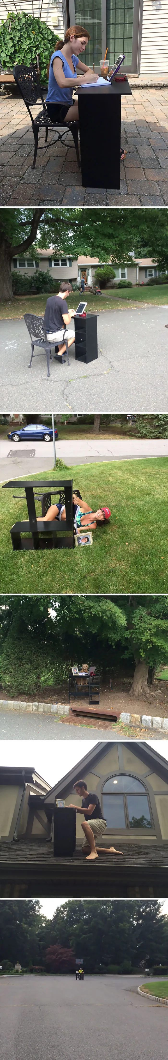 Parents Wanted To Give Me A Desk, I Said I Didn't Want It Because It Was Too Small. They Wanted To Prove Me Wrong