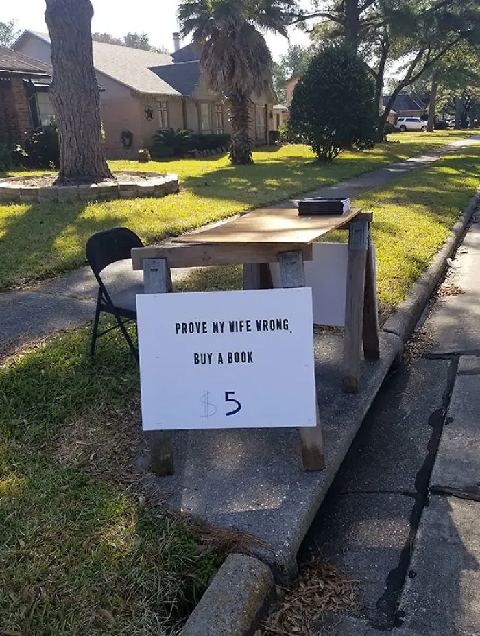 Told Not Just By My Wife, But Several People This Idea Would Never Work. Sold Three Books In Two Hours