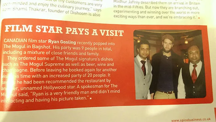No es Ryan Gosling, pero hasta los de la revista se confundieron