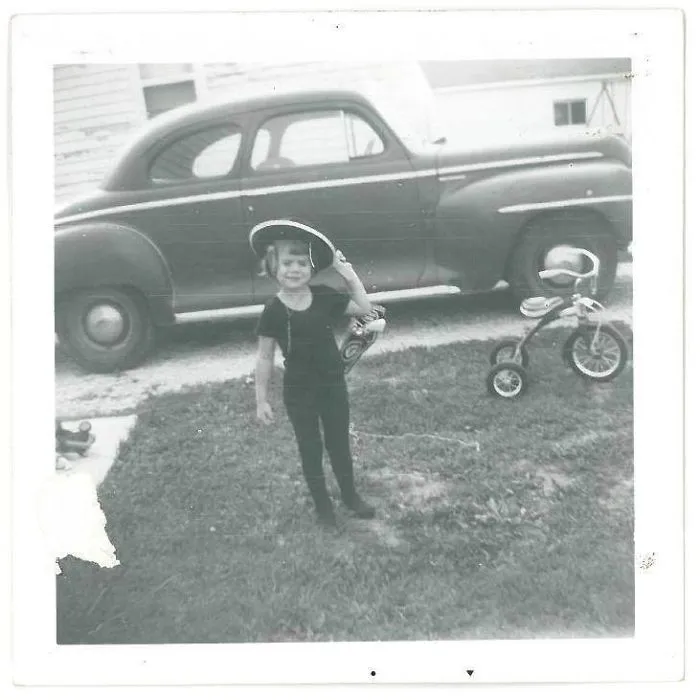 El Puncho 1961 (My Tricycle Was My Horse And Usually Had "Reins" Attached To The Handlebars.